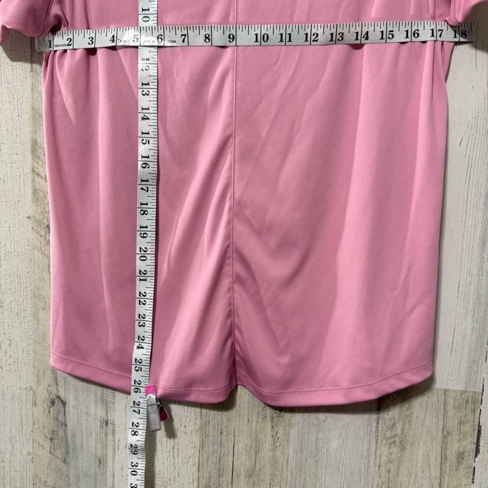 Greg Norman Collection Pink Ruched Top - Picture 6 of 9